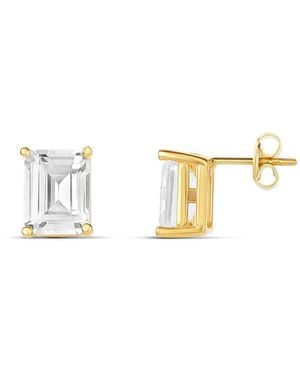SHYMI Fancy Shape Prong Set Studs - Metallic