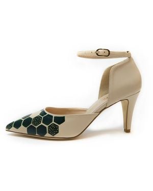 Nafari Moda Neutrals Aci Catena Pumps - Black