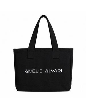 Amélie Alvari AméLie Canvas Cotton Tote Bag - Black