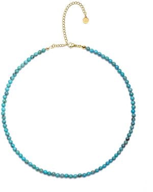 Seven Saints Choker Necklace, Success And Good Fortune Amplifier - Blue