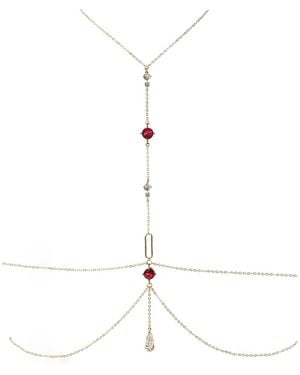 Studio Baloge Lumina T-Line Body Chain - Metallic