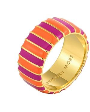 Pinnole Thick Ring - Pink