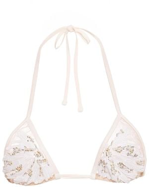Moorea Swim Nadia Triangle - White