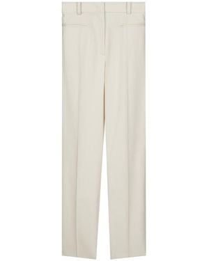 InAvati Milk-Shade Slim Fit Trousers - White