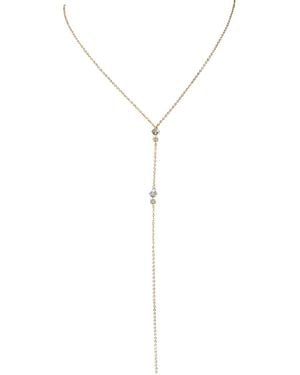 Studio Baloge Nalya Lariat Necklace - White