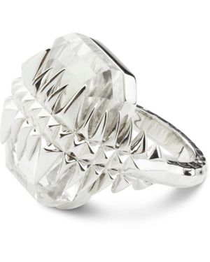 Kasun Sea Glacier Ring & Topaz - Metallic