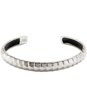 Armine + Ambrose A Embossed Cuff - Metallic