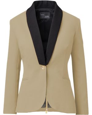 Layo G Neutrals Rebellious Stretch Blazer - Brown