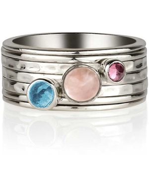 Charlotte's Web Jewellery Ibiza Sunset Spinning Ring - White