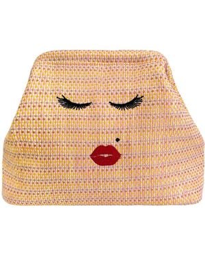 Lilly Loves Beautiful Lady Beach Pouch - Natural