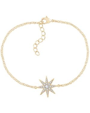 Diamonbliss Marilyn Monroe Hollywood Star Bracelet - Metallic