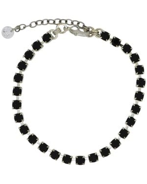 Vickisarge The Tennis Bracelet - Black