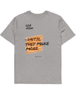 Anchor and Crew Heather Limited Edition Annotations Organic Cotton T-Shirt - Grey