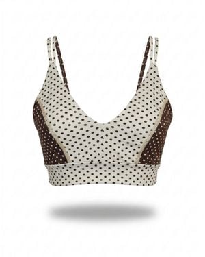Befitnesslou Bra Cb Polkadot & Off - Grey