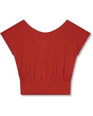 Marianne by Marie Jordane Juno Organic Cotton Tee - Red