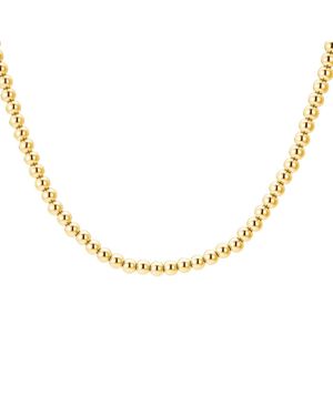 Nazzar Beaded Necklace - Metallic