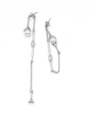 Mymokondo Linea Earrings - White