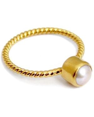 Gem Island Sitâ Ring - Metallic