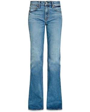 NOEND Scarlett Mid Rise Flare - Blue