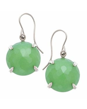 Heather Hawkins Jewelry Radiate Gemstone Drop Earrings - Green