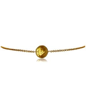 Marquise Swim Necklace - Metallic