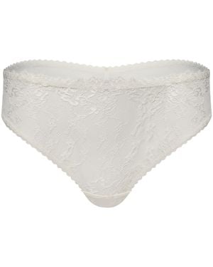 Daily Underwear Brazilian Knickers Ombre - White