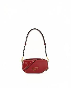 Pimpinicchio New York Dey Asymmetrical Shoulder Bag - Red