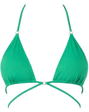Belletage Swimwear The Ludmilla Bikini Top - Green