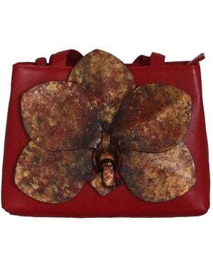 F3Rog by Rana Orchid Shoulder Bag - Red