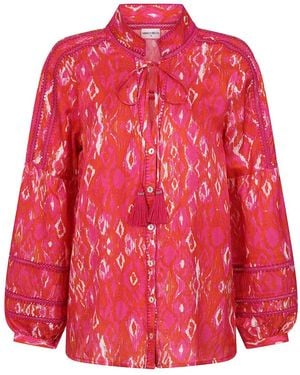 Mercy Delta Witley Tuscany Pompelmo Blouse - Red