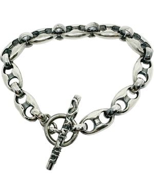Tg-Jewellery by Tamara Gervasio Anchor Link With T-Bar Hit My Heart Bracelet - Metallic
