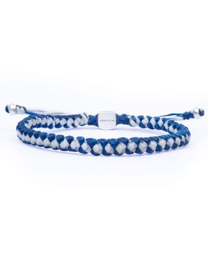 Harbour Uk Dartmoor Chunky Rope Bracelet - Blue