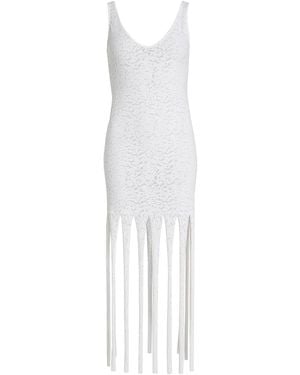 Roses Are Red Poppy Lace Dress - White