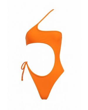 Misari Bali Cut-Out Swimsuit - Orange