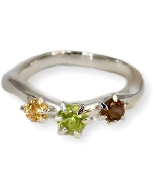 Gem Island Aura Ring - Black