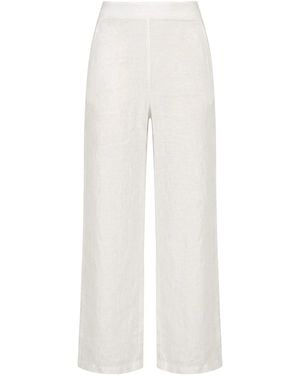 James Lakeland Relaxed Linen Pants - White