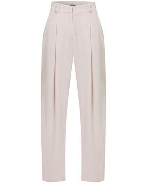Helen Mcalinden Neutrals Lyra Natural Pearl Pants - White