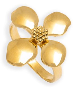 Lavani Jewels Cassia Ring - Metallic