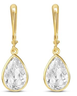 SHYMI Victorian Style Fancy Shape Drop Earrings - Metallic