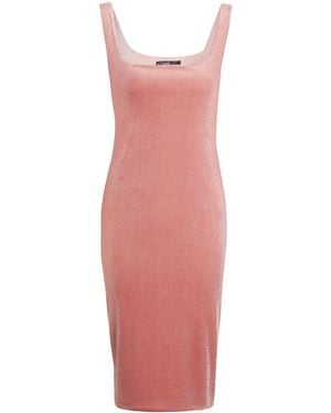 Sarvin Polka Dot Dress - Pink