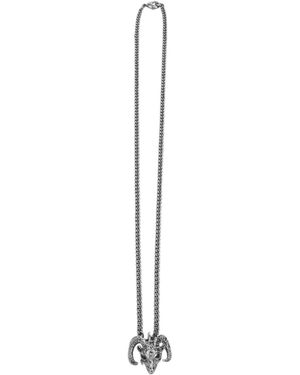 Lovard Ram Necklace - Metallic