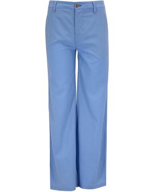 lords of harlech Pheobe Wide-Leg Pant - Blue