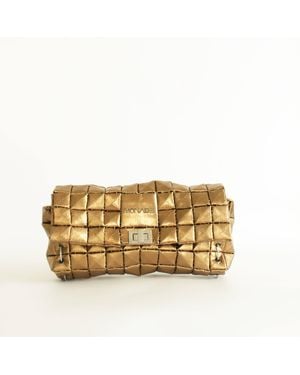 Monade Pouch Bag Shine Bronze - Metallic