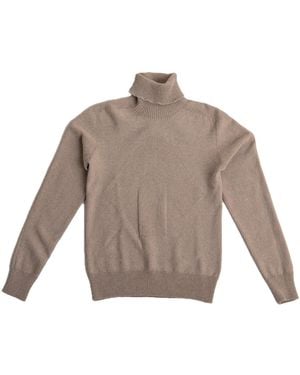 Reet Aus Neutrals Seamless Turtleneck Jumper - Grey