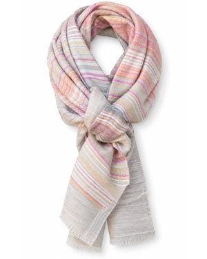 Stovaria Pastel Horizon Cashmere Scarf - Multicolour