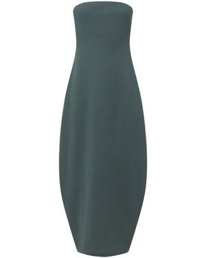 Audrey Vallens Cocoon Dress - Blue