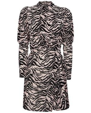SVETA Milano London Velvet Dress - Black