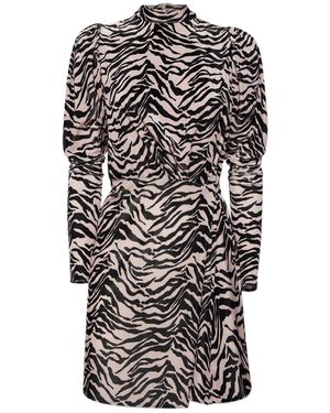 SVETA Milano London Velvet Dress - Black