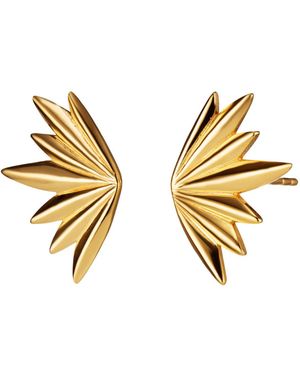Scream Pretty Phoenix Stud Earrings - Metallic