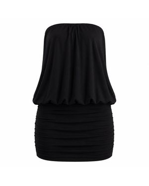 Maison De Gala Luna Noir Mini Dress - Black